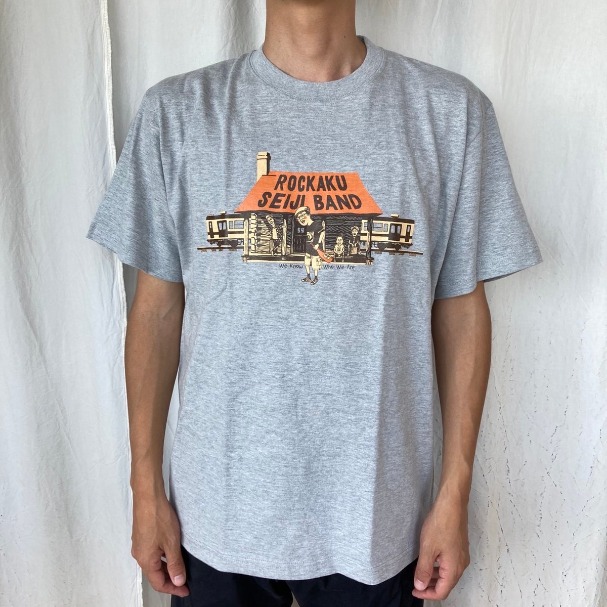 廃番 レトロ 1997年 NEEDay コンサートツアー DEEN Tシャツ 六角精児バンドTシャツ廃駅(ミックスグレー) | Home Work Record web