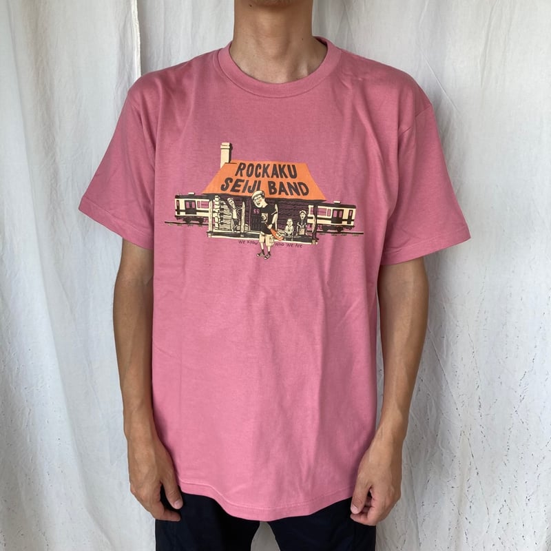 六角精児バンドTシャツ2025 (ピンク) ネット販売限定色 | Home Work