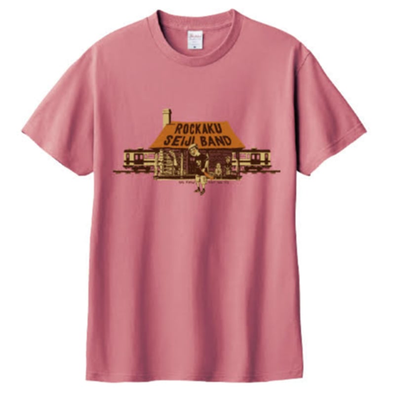 六角精児バンドTシャツ2025 (ピンク) ネット販売限定色 | Home Work