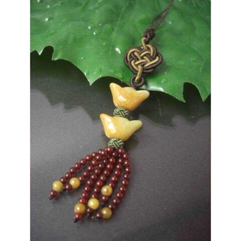 ◇天然翡翠◇ 元宝ストラップ[0-1] | RUIRENKA ［ ルイレンカ ］