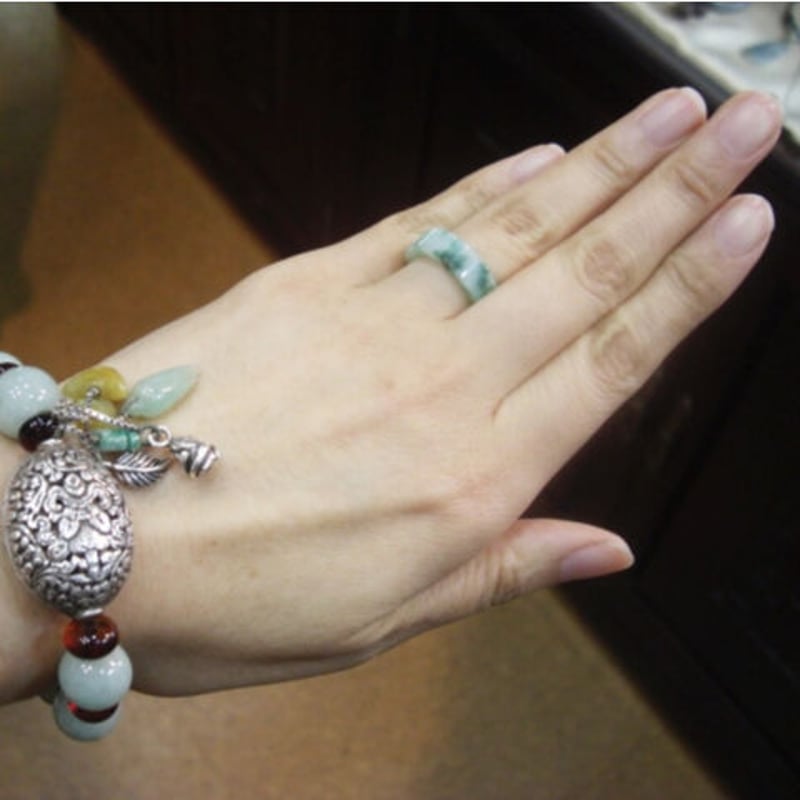 ◇天然翡翠◇ くりぬき指輪 [1] | RUIRENKA ［ ルイレンカ ］