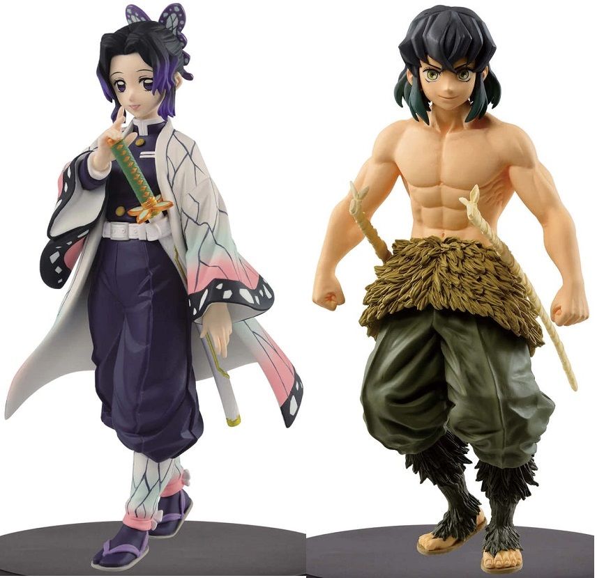 鬼滅の刃 絆の装　セピア　レアカラー　フィギュア まとめ売り 全14種セット正規 鬼滅の刃 フィギュア 絆ノ装 玖ノ型 胡蝶 しのぶ 通常カラー& 嘴平