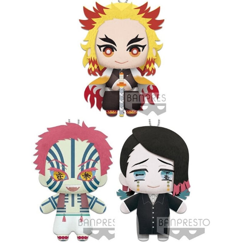 鬼滅の刃 ともぬい 伍ノ型 煉獄杏寿郎＆下弦の壱・魘夢＆上弦の