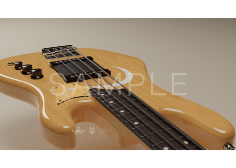 Moonbow Bass4 Wallpaper Beige 4K(3840 × 2160)