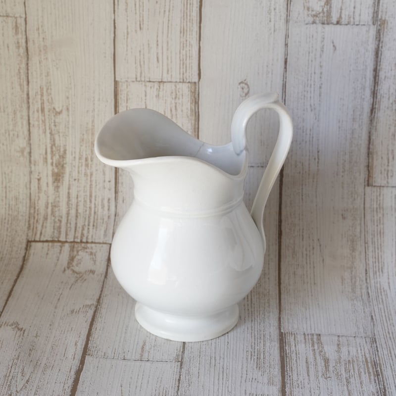 019 ジアン ピシェ 白釉 フランスアンティーク | antique ピシェ