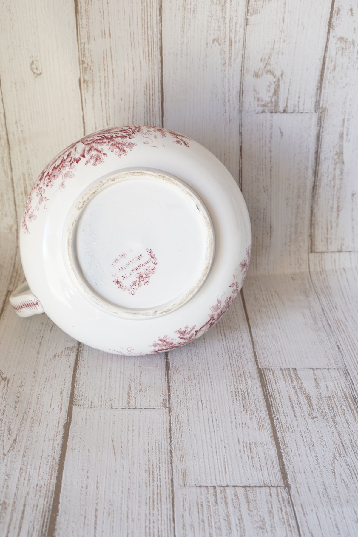 ♦フランスアンティーク♦サンタマン♦ピシェ♦ アンティーク ピシェ JARDINIERE フランス サンタマン製 SAINT