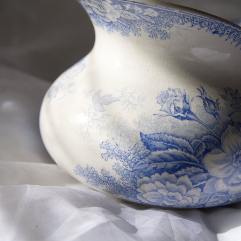 サルグミンヌ 015 サルグミンヌ ピシェ&ベイスン ブルー | antique ピシェ専門店 Lasie