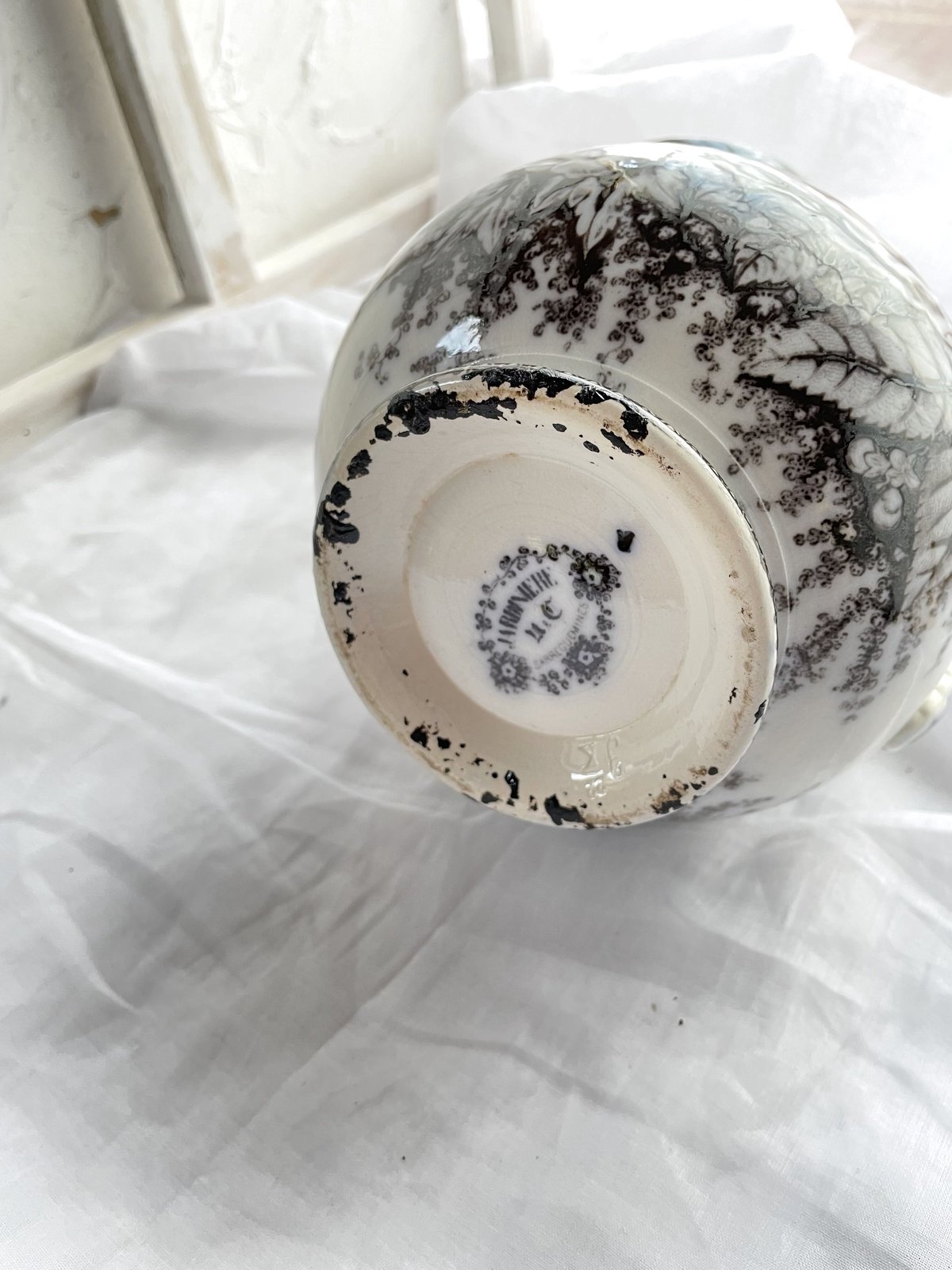 017 サルグミンヌ ピシェ フランスアンティークピッチャー | antique