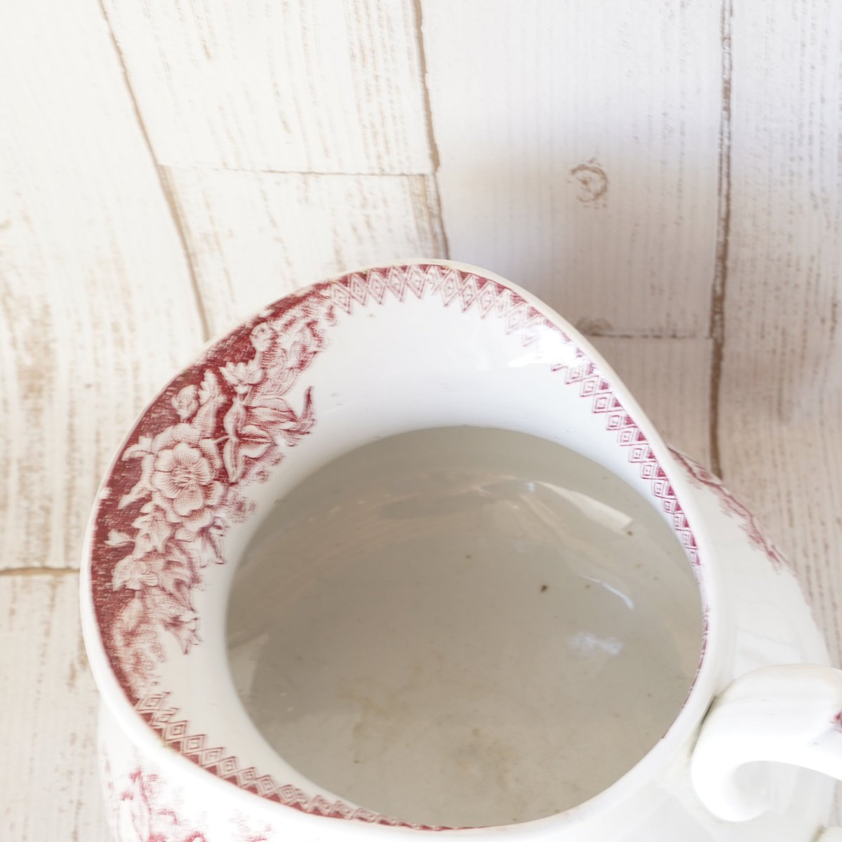 ♦フランスアンティーク♦サンタマン♦ピシェ♦ アンティーク ピシェ JARDINIERE フランス サンタマン製 SAINT