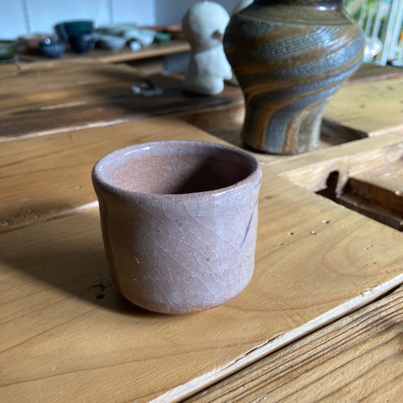 絵唐津（えからつ）ぐい吞み 植物模様 | 亀翁窯分室 / Gallery Kiou-Gama