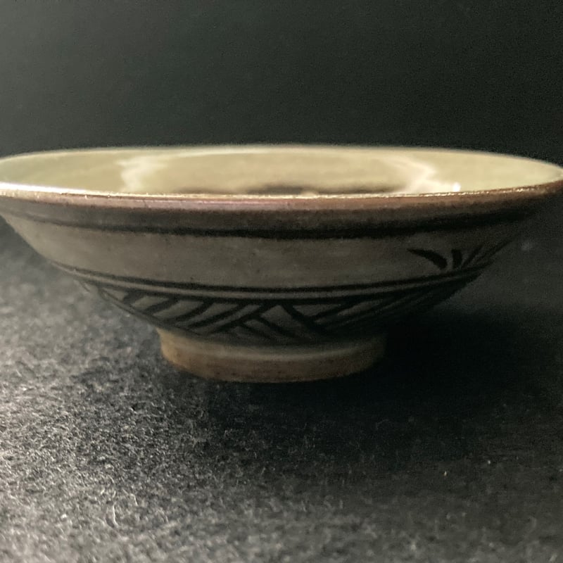 鉢■刷毛目 三島模様 久宝 菓子鉢 菓子器 平鉢 古美術 時代物 骨董品■ 三島鉢 菓子器 田辺恵右(けいすけ)作 共布、共箱付き - メルカリ
