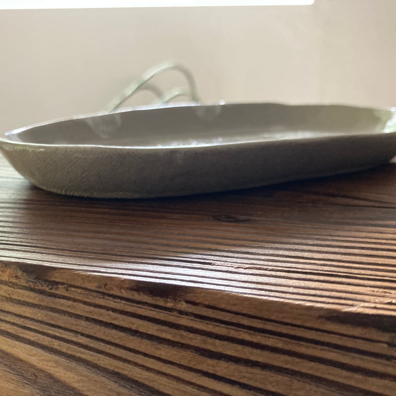 だ円形皿 2枚セット | 亀翁窯分室 / Gallery Kiou-Gama だ円形皿 2枚セット | 亀翁窯分室 / Gallery Kiou-Gama