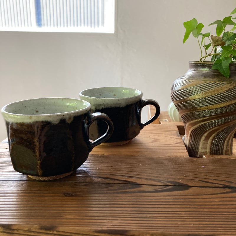 朝鮮唐津のカップ＆ソーサー/Cup & Saucer/Tasse & Soutasse (st