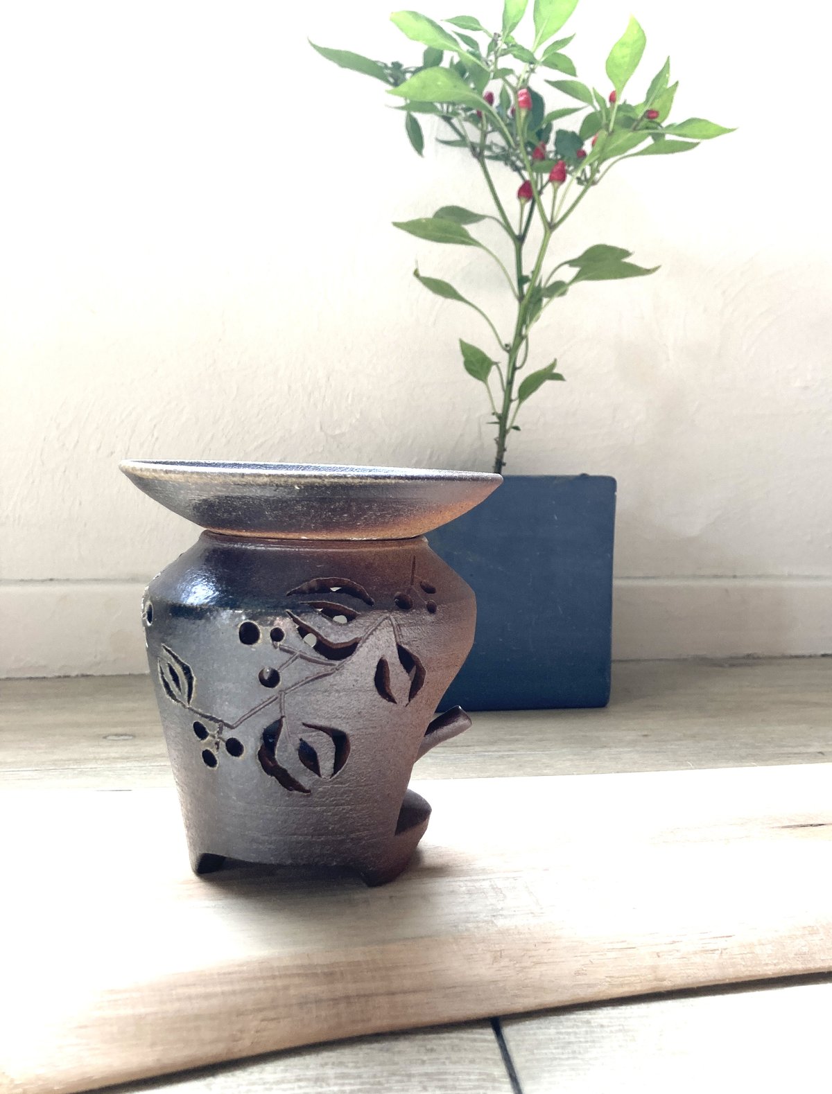 中国漢時代　緑釉耳付香炉　高さ11.8㎝　東Y7-0704⭐︎2Fタカオ 中国漢時代 緑釉耳付香炉 高さ11.8㎝ 東Y7-0704⭐︎