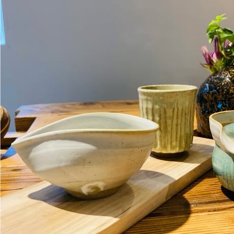 茶道具湯冷ましまとめて5点 九谷湯冷まし煎茶茶碗3客セット 煎茶道具 小鉢 向付 色絵 和食器