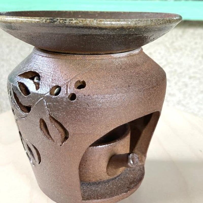 茶香炉 自然釉（しぜんゆう） | 亀翁窯分室 / Gallery Kiou-Gama