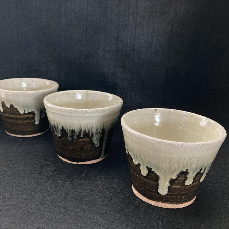 蕎麦猪口（そばちょこ）：朝鮮唐津 セット（2個1セット） | 亀翁窯分室