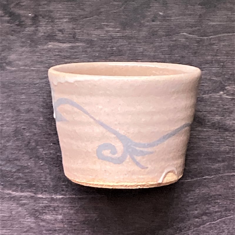 美品　染め付け　鳳凰　唐草　蕎麦猪口　そば猪口　時代物　絵柄が素敵な 染付龍鳳凰文そば猪口 | 辻精磁社 つじのくら