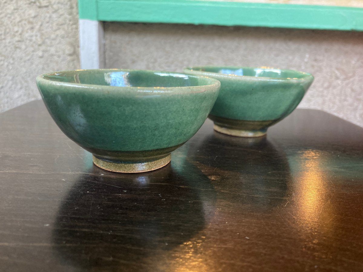 小鉢 緑釉（りょくゆう） | 亀翁窯分室 / Gallery Kiou-Gama