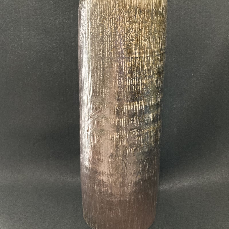 焼き締め（やきしめ）花入れ | 亀翁窯分室 / Gallery Kiou-Gama