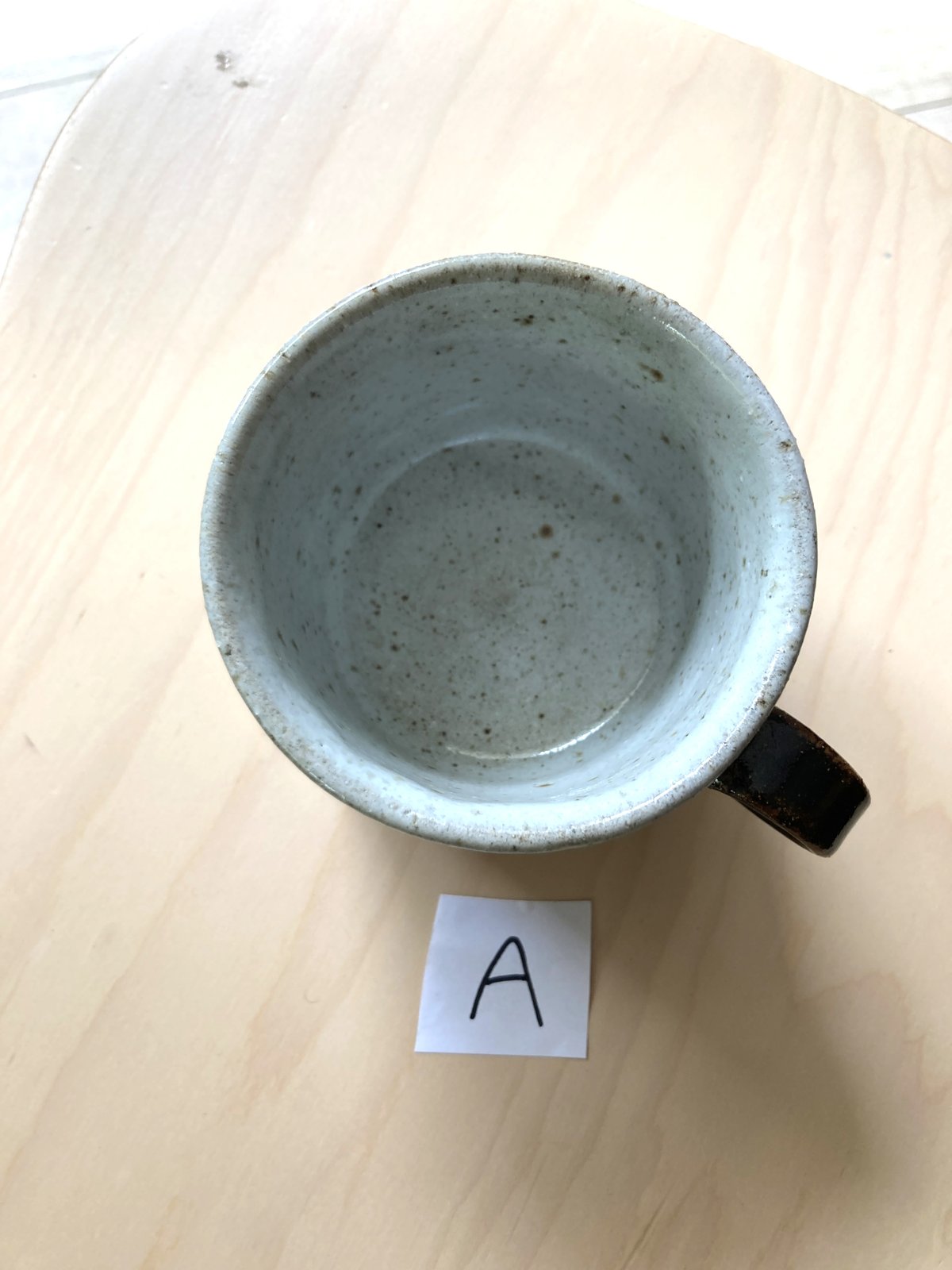 朝鮮唐津のカップ＆ソーサー/Cup & Saucer/Tasse & Soutasse (st