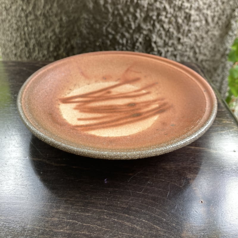 火襷（ひだすき）のお皿（小）Dish of Hidasuki (S size) | 亀翁窯分室