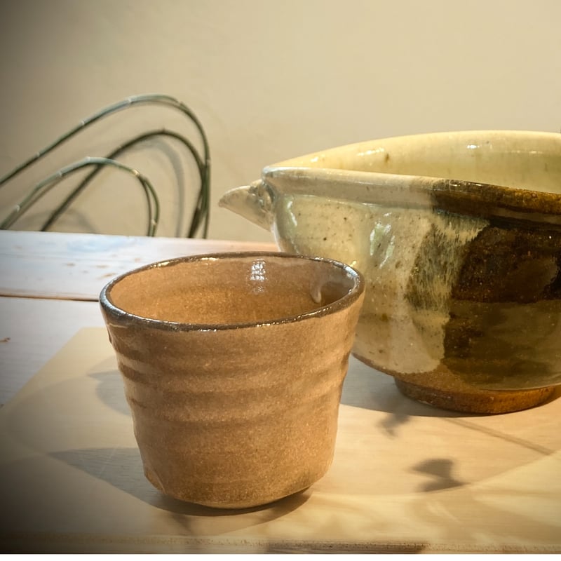 天馬　中国　釣窯　窯変釉　鉢　C　7399E 灰釉中鉢【恵水窯（鎌田 恒之）】※受注生産