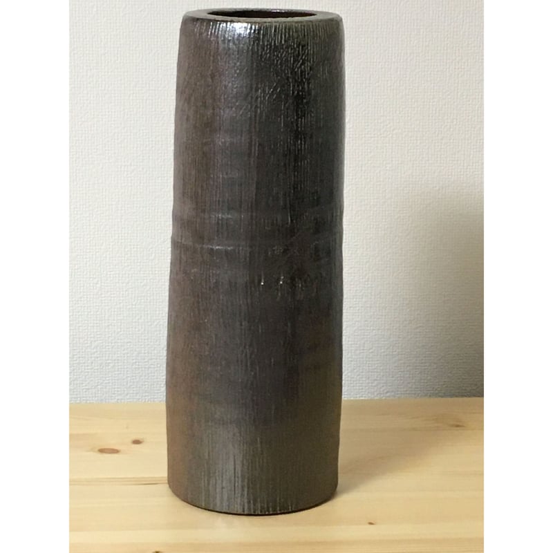 ★焼締め★ 花入れ 〜値下げ 焼き締め（やきしめ）花入れ | 亀翁窯分室 / Gallery Kiou-Gama