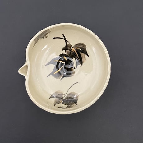 初代和田桐山　須磨対水画　　絵替片口向付　10客