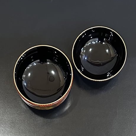 輪島五島屋　輪島塗煮物椀　５客