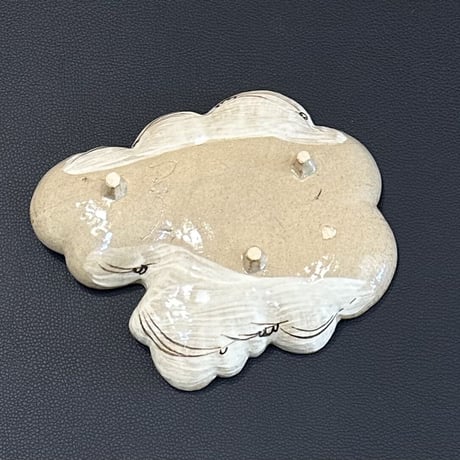水間焼伏原窯　乾山写菊形向付