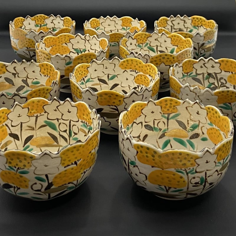 白井半七 秋草向付 10客組 | とみや