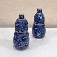 六世高橋道八 倣祥瑞徳利 2客組 | とみや