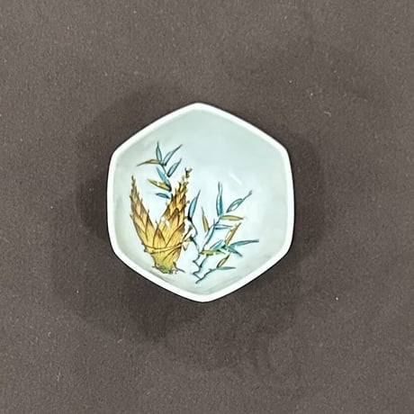 初代徳田八十吉　絵変酒盃　3客