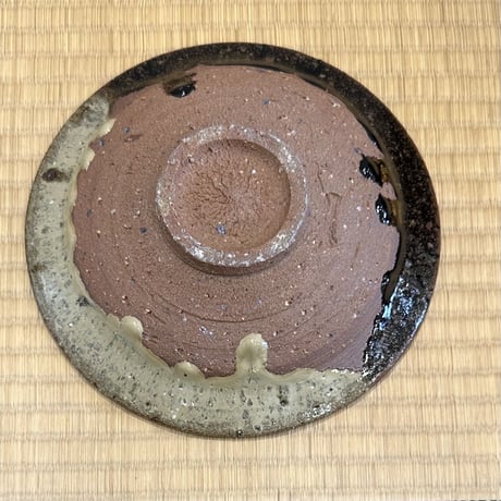 曹源窯 小島直喜　朝鮮唐津皿　1客