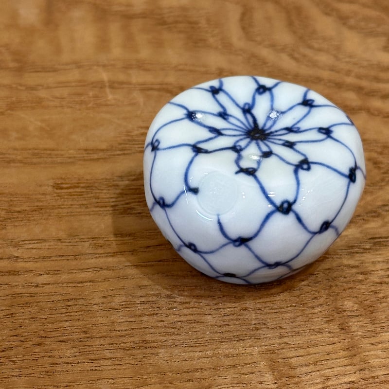 永楽即全 染付網つぼつぼ 10客組 | とみや