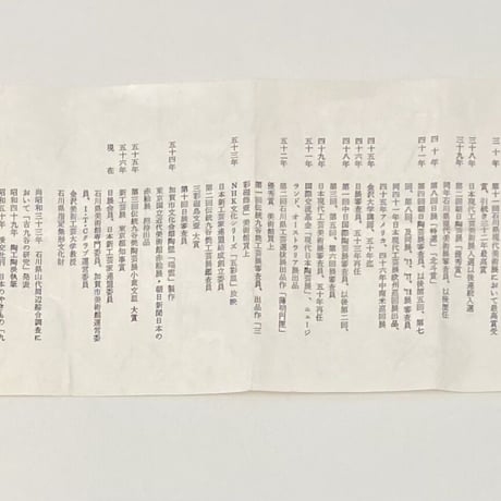 北出不二雄　色絵古都小皿　5客