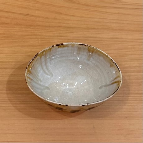 亀井味楽　高取焼編笠向付　10客組