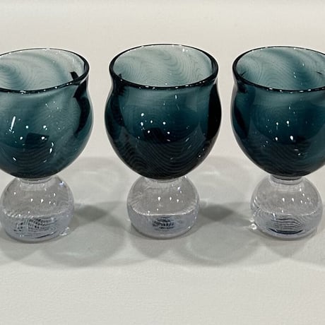 小坂未央　泡線酒杯　グリーン　Ⅰ客