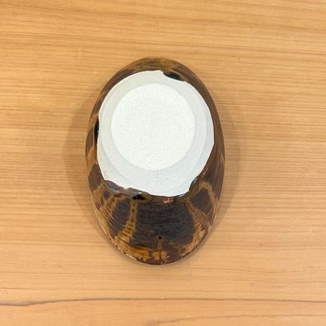 亀井味楽　高取焼編笠向付　10客組