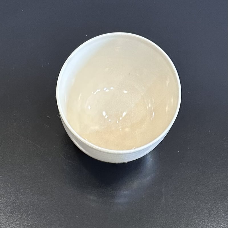 十三代紀太理平　髙松理平窯　杜若　茶碗 美術品・アンティーク・コレクション 十三代紀太理平 髙松理平窯