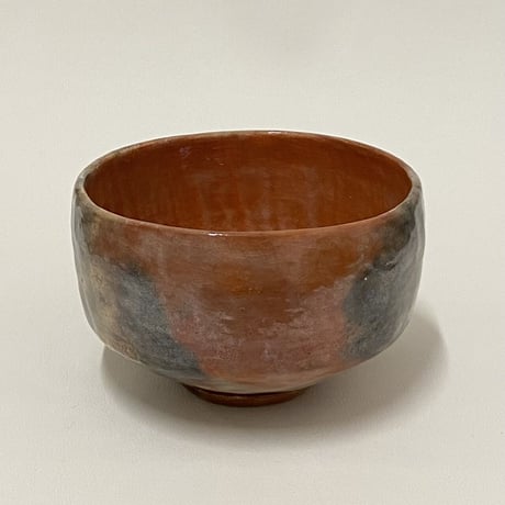 2代小川長楽　赤茶碗