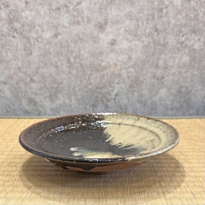 未使用品 朝鮮唐津焼 水指（桐箱付） 小島喜昭 茶道具 水指 高