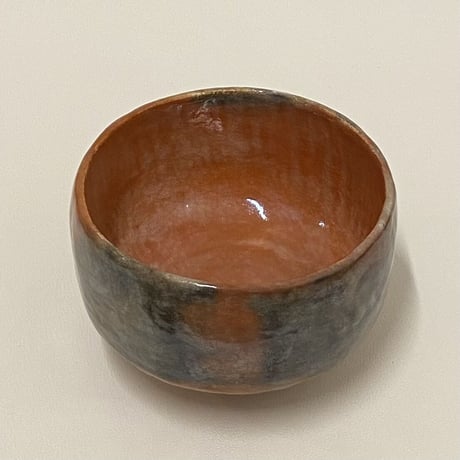 2代小川長楽　赤茶碗