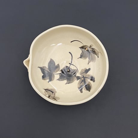 初代和田桐山　須磨対水画　　絵替片口向付　10客