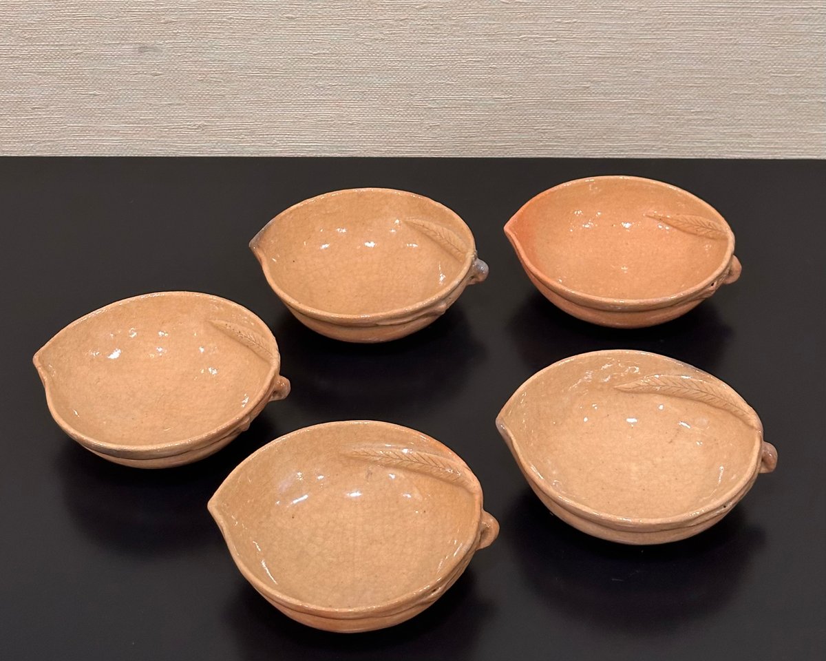 楽惺入 桃形小皿 5客組 | とみや