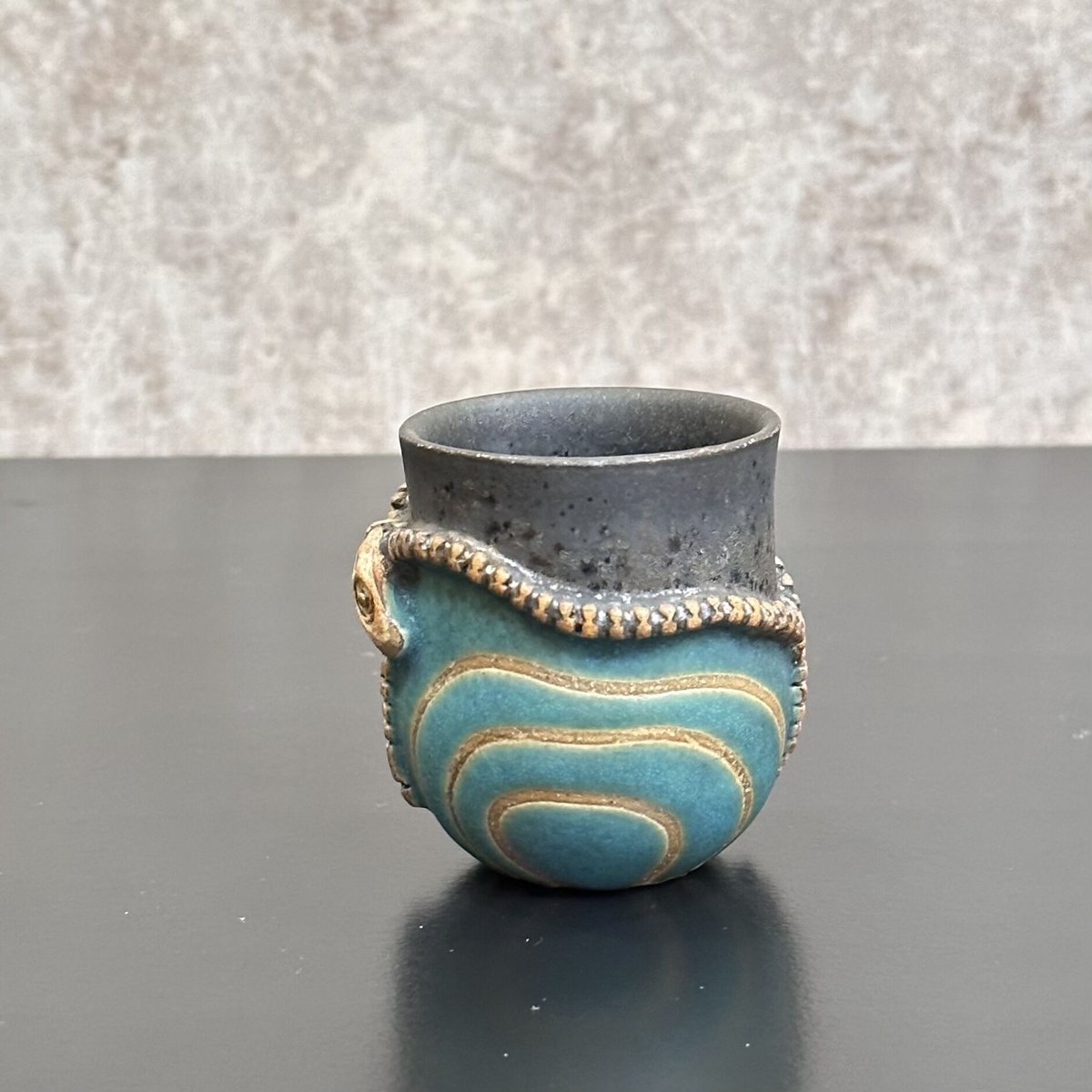 ぐい呑み　加藤作 楽天市場】ぐい呑み□ 山十窯 加藤日出作 瀬戸 ぐい呑み (共箱