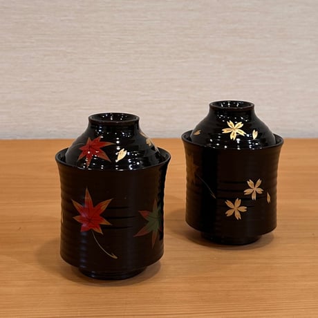 辻石斎　平筋春秋椀　10客組