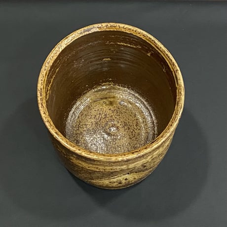 石田陶春　丹波一重口水指