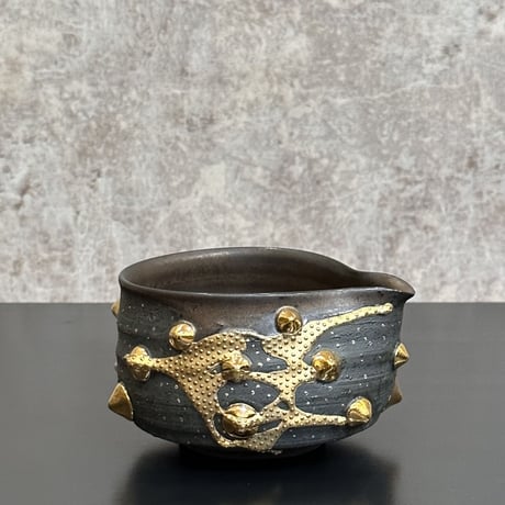 山口由次　星屑金河片口　黒